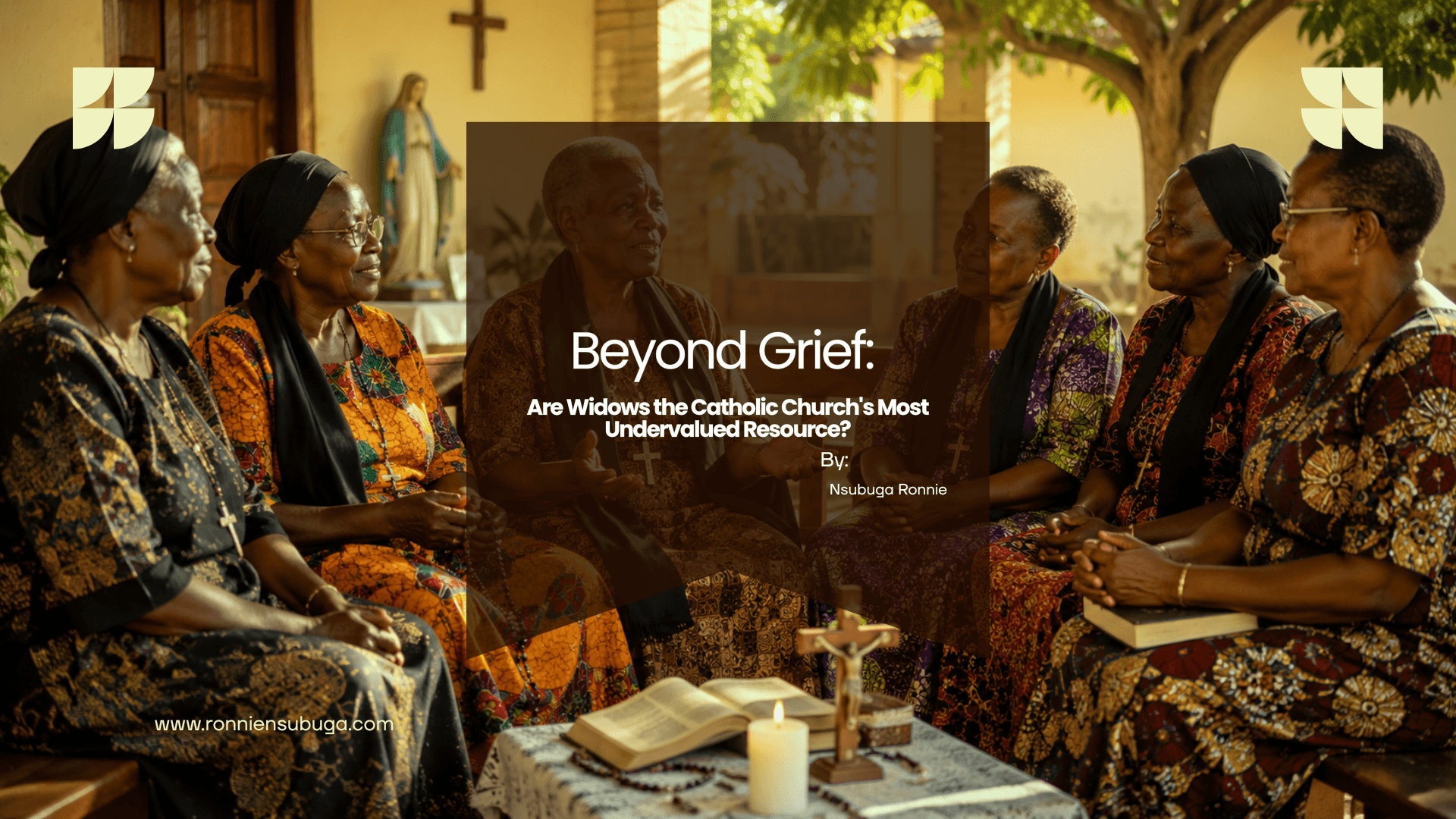 Beyond Grief: Are Widows the Catholic Church's Most Undervalued Resource?